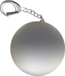 Metallic Lip Balm with Keychain - Silver