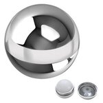 Metallic Lip Moisturizer Ball - Silver