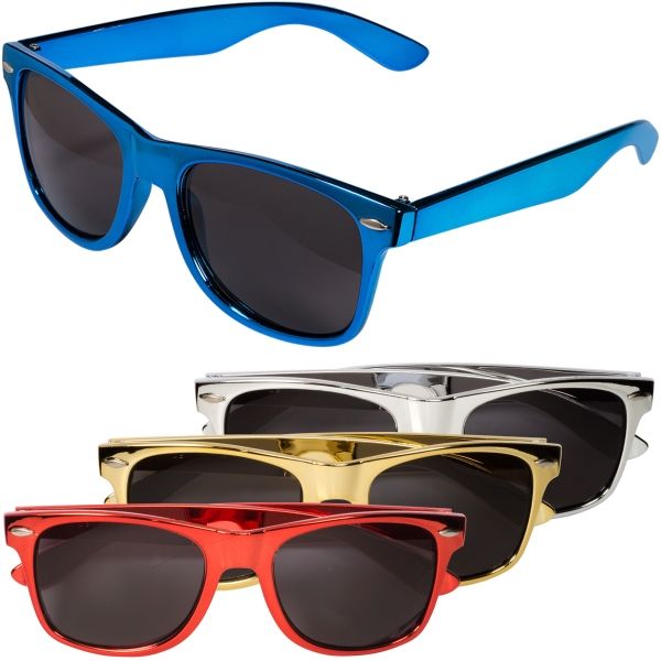 Main Product Image for Imprinted Metallic Mardi Gras Sunglasses