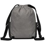 Metropolis Collection - Sport Drawstring Bag - Gray