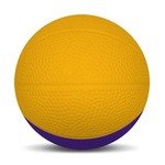 Micro Foam Basketballs Nerf - 2.5" - Athletic Gold/Purple