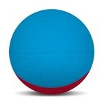Micro Foam Basketballs Nerf - 2.5" - Lt Blue/Red