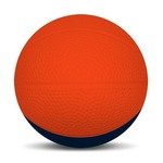 Micro Foam Basketballs Nerf - 2.5" - Orange/Navy