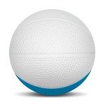 Micro Foam Basketballs Nerf - 2.5" - White/Lt Blue