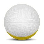 Micro Foam Basketballs Nerf - 2.5" - White/Yellow