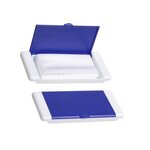 Microfiber Lens Cloth with Carrying Case - Medium Blue