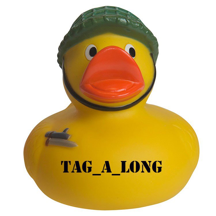 Main Product Image for Promotional Military Rubber Duck