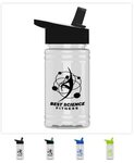 Buy Mini 16 oz. PETE Sports Bottle with Flip Straw lid