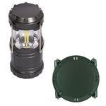 Mini COB Camping Lantern-Style Flashlight - Gunmetal