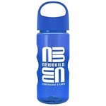 Mini Mountain -22oz Bottle With Oval Crest Lid