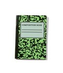 Mini Neon Composition Notebook - Neon Green