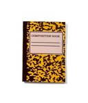 Mini Neon Composition Notebook - Neon Orange