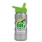 Mini Peak - 22 oz. Metalike Bottle w/ Flip Straw Lid-Digital -  