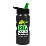 Mini Peak - 22 oz. Metalike Bottle w/ Flip Straw Lid-Digital -  