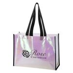 Mini Pearl Laminated Non-Woven Tote Bag -  