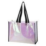 Mini Pearl Laminated Non-Woven Tote Bag -  