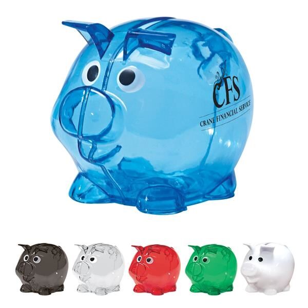 Main Product Image for Mini Plastic Piggy Bank