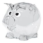 Mini Plastic Piggy Bank -  