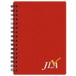 Mini Pocket-Buddy Notebook - Translucent Red