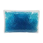 Mini Rectangle Gel Bead Hot/Cold Pack - Baby Blue