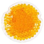 Mini Round Aqua Pearls Hot/Cold Pack - Medium Orange