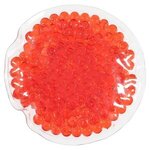 Mini Round Aqua Pearls Hot/Cold Pack - Medium Red