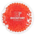 Mini Round Aqua Pearls Hot/Cold Pack - Medium Red