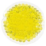 Mini Round Aqua Pearls Hot/Cold Pack - Medium Yellow