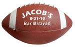 Buy Custom Printed Mini Rubber Football -10.5"