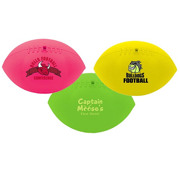Mini Soft Throw to Crowd Footballs 7" with your logo