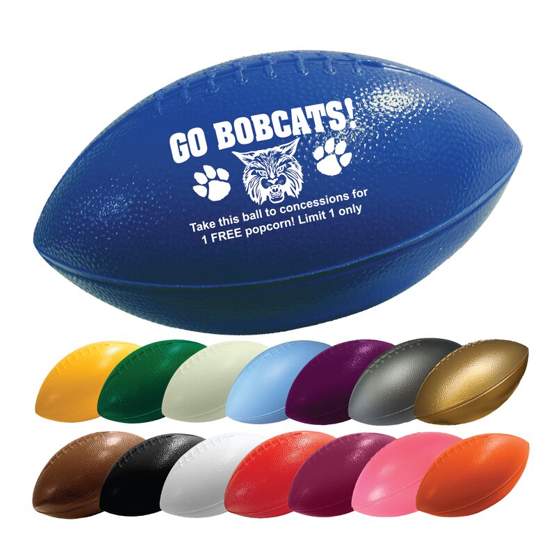 Main Product Image for Mini Plastic Footballs Printed