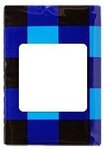 Mini Tissue Packet - Buffalo Plaid - Blue