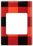 Mini Tissue Packet - Buffalo Plaid - Red