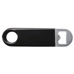 Mini Vinyl Bottle Opener - Black