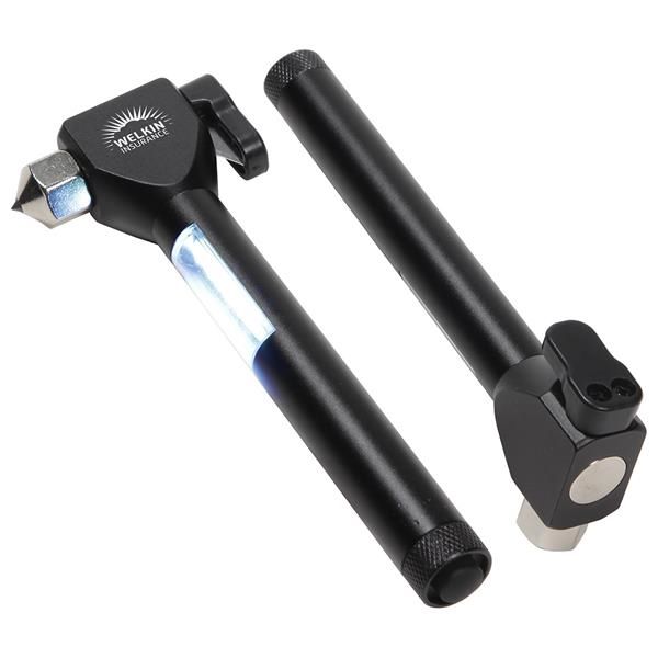 Main Product Image for Custom Mini Watchman Flashlight With Escape Hammer