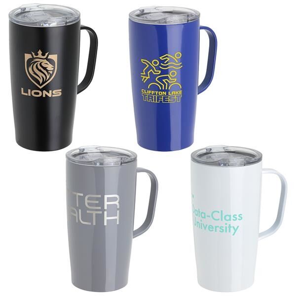 Main Product Image for Marketing Mitre 20 Oz Vacuum Insulated Stainless Steel Mug