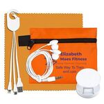 Mobile Tech Car Accessory Kit with Charging Cables - Orange