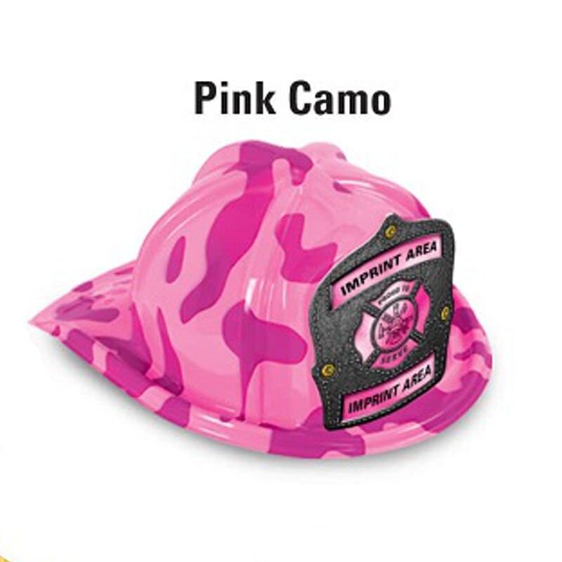 Main Product Image for Modern Pink Camo Fire Hats Custom