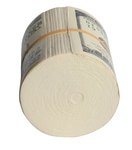 Money Wad Squeezie(R) Stress Reliever - White