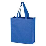 Monroe Mini Non-Woven Glitter Tote Bag - Blue