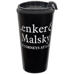 MONTEREY 16 oz Two-Tone Tumbler - Dark Black