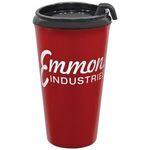 MONTEREY 16 oz Two-Tone Tumbler - Metallic Red