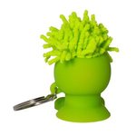 MopTopper (TM) Mobile Stand Cord Winder Key Chain - Lime Green
