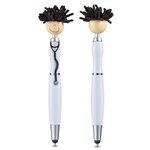 MopTopper (TM) Stethoscope Stylus Pen -  White