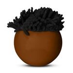 MopToppers® Multi-Cultural Stress Reliever (Brown) - Black