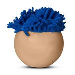 MopToppers® Multi-Cultural Stress Reliever (Tan) - Blue