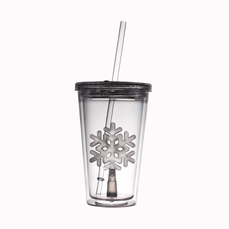 Main Product Image for Light Up Travel Cup With Snowflake Insert 16 Oz