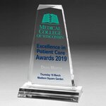 Buy 8 3/4" - Multi-Faceted Acrylic Award - Silkscreen