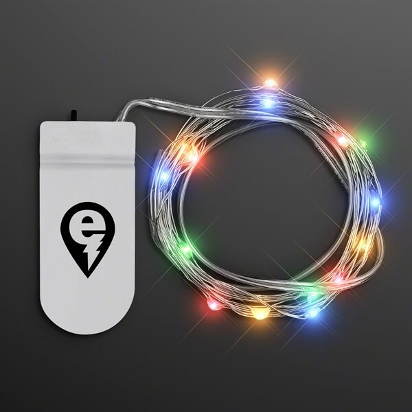 Main Product Image for Custom Printed Multicolor Craft String Lights