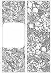 Nature Coloring Bookmark - Standard